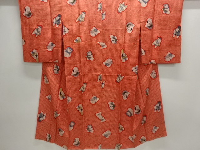 JAPANESE KIMONO / ANTIQUE JUBAN / SILK / GOSHO DOLLS